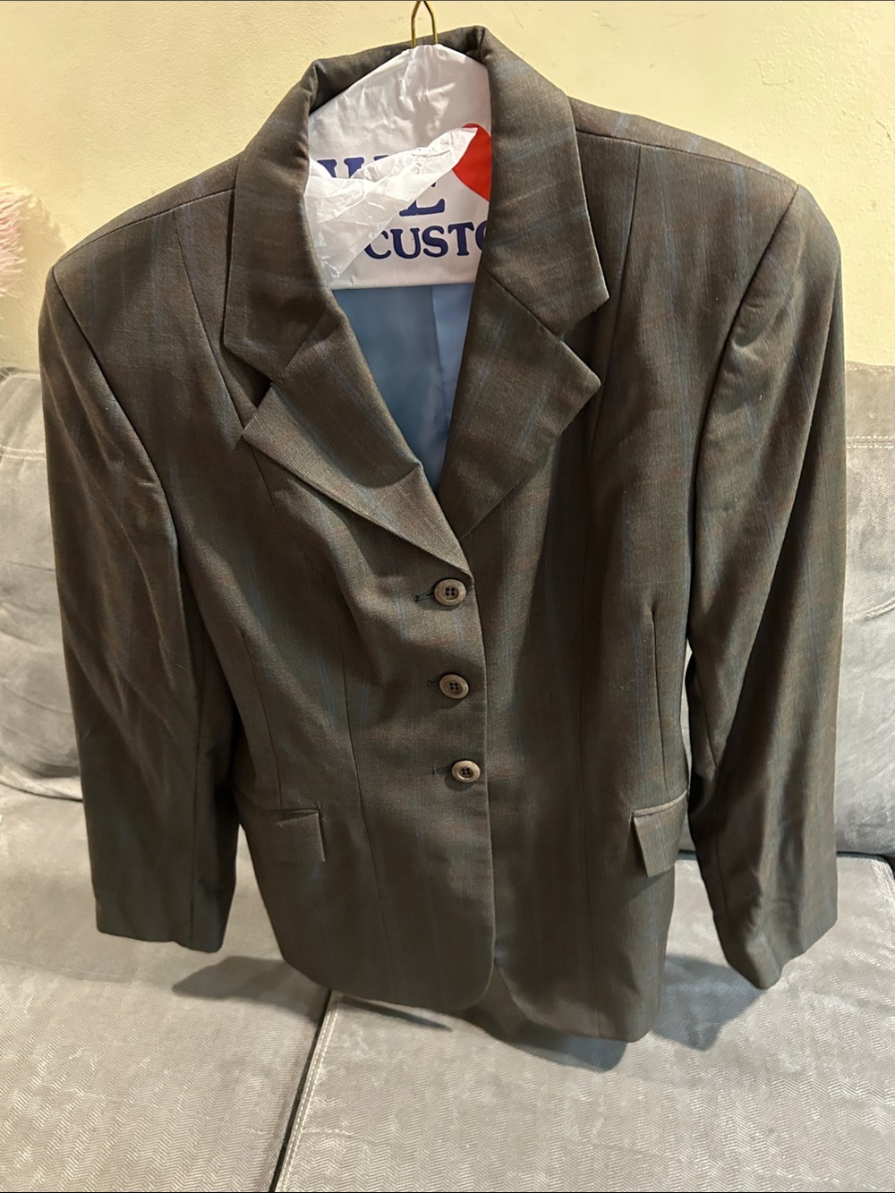 GRAND PRIX Equestrian Show Jacket • 100% Wool • Size 14 R Slim